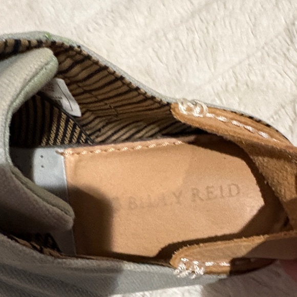 Billy Reid collab w/K-Swiss Gray and Tan Slip-On Shoes - Picture 2 of 6